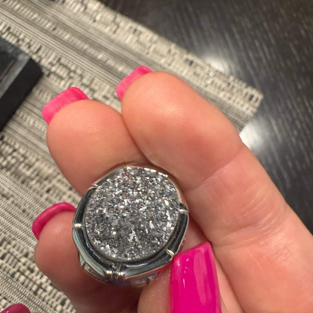 Silver Statement Ring - image 3